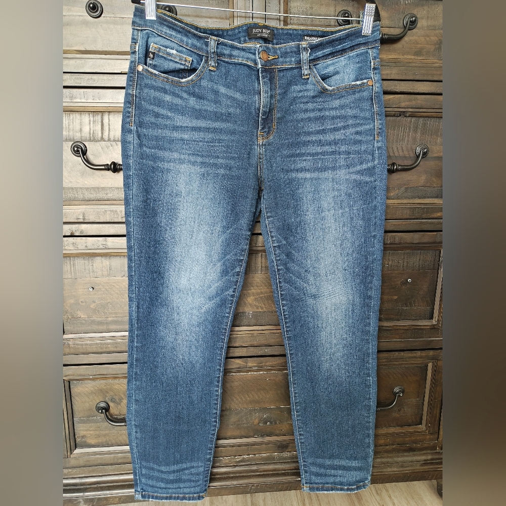 Judy Blue Indigo Blue Women's Jeans - Picture 2 of 9